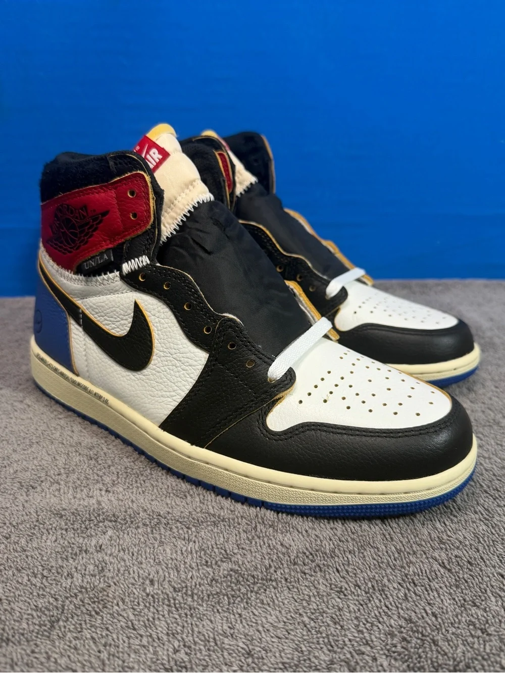 Jordan 1 high retro union/fragment Brand new